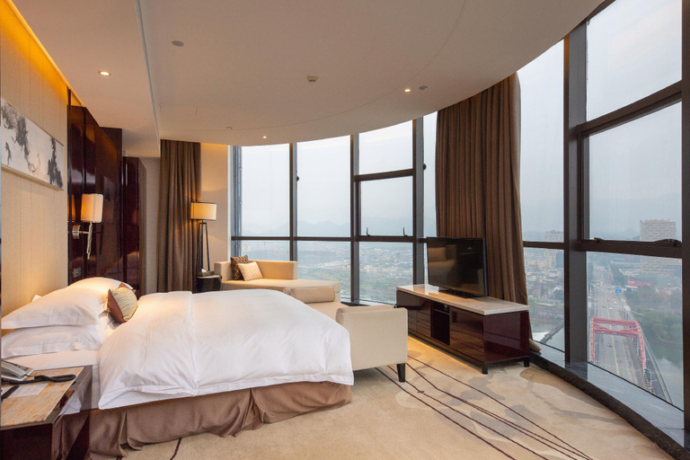 Bedroom 2, Tian Yuan Mingyue Hotel, Lishui