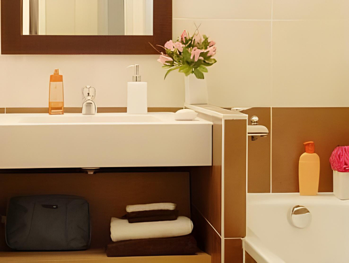 Bathroom 4, Apartment in Eguisheim near Vineyards, Haut-Rhin