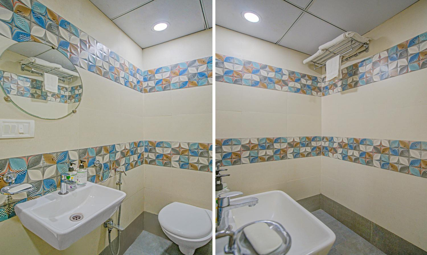 Bathroom 4, Hotel Natasha, Surat