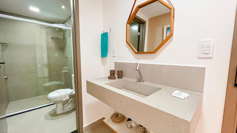Bathroom 5, Flat FM20 Cabo Branco Lotus - By Almare, João Pessoa