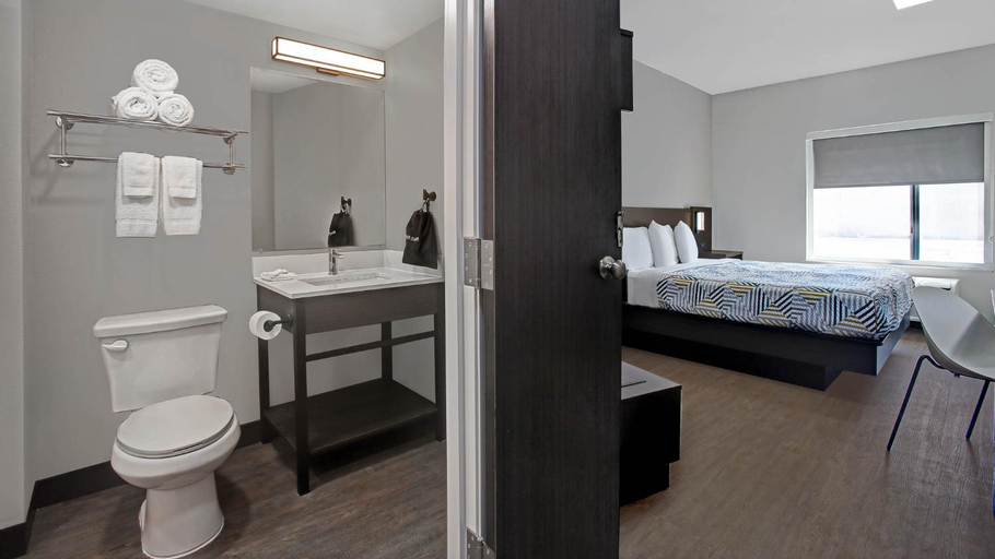 Bedroom 2, Studio 6 Fort Worth, TX - Downtown East, Fort Worth