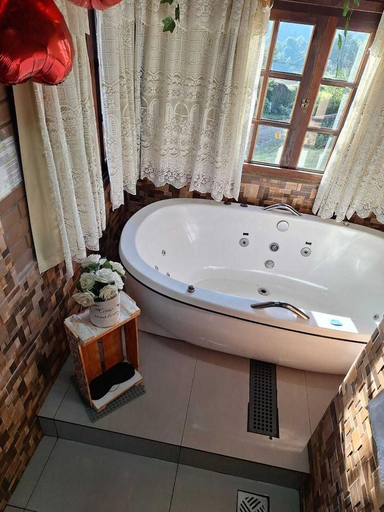 Bathroom, Pousada Grom's Village, Campo Limpo Paulista
