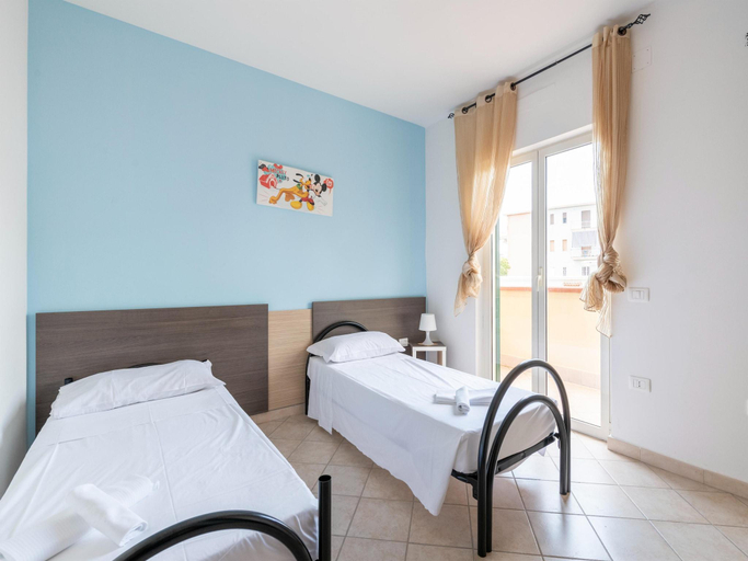 Bedroom 3, Beachside Villa in Paestum, Salerno