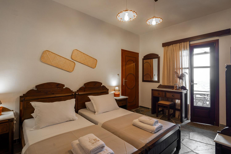 Bedroom 3, Mirsini Apartments in Sifnos, South Aegean
