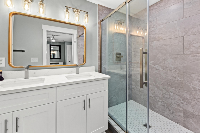 Bathroom 3, 5916 Beach Dr A - Dolphin Fun A, Bay