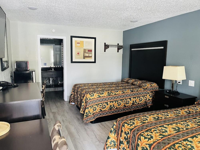 Bedroom 4, Town House Motel, Matagorda