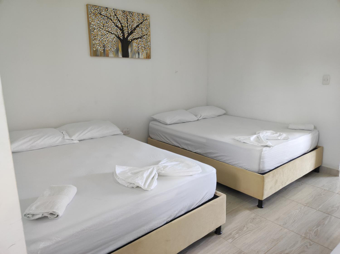 Bedroom 2, Apartamentos Villa Leonor, Tolú