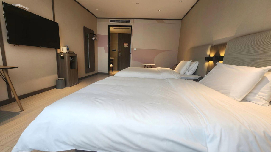 Bedroom 2, Hanting Hotel Kaifeng Qixian, Kaifeng
