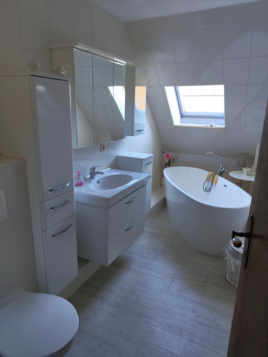Bathroom, Aparthotel Schafshorn, Vorpommern-Rügen