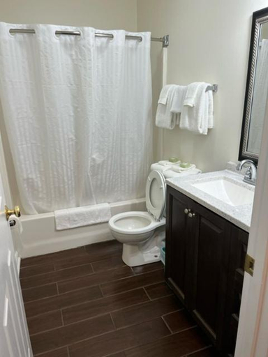 Bathroom, Eastside Suites, Lynchburg