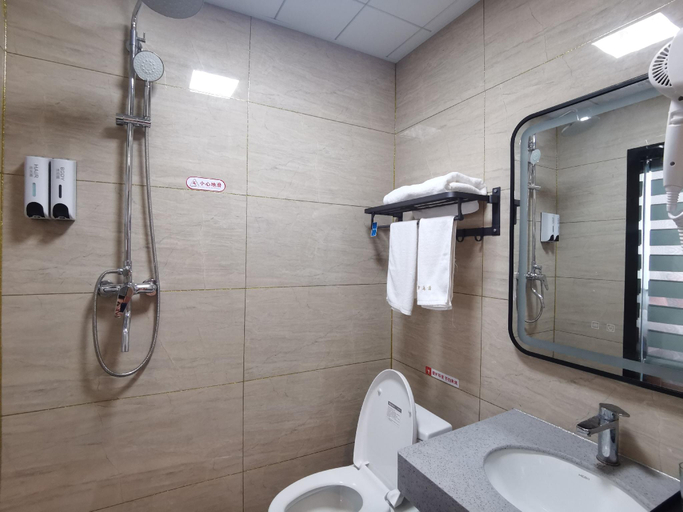 Bathroom 3, Shell Hotel Rizhao Lanshan District Beikuo Town, Rizhao