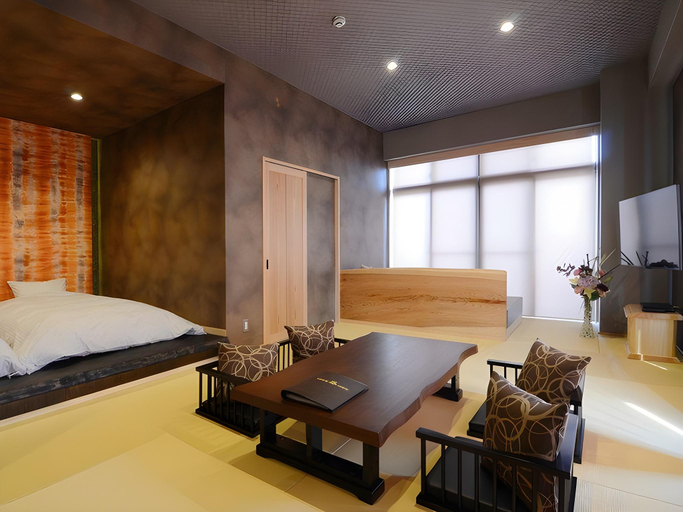 Bedroom, nihonryokan utsuwa beppukannnawa, Beppu