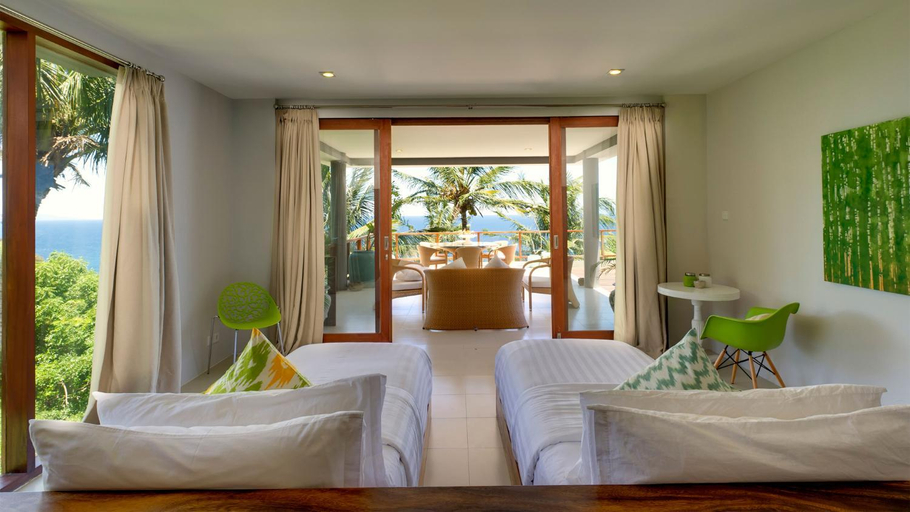 Bedroom 4, Malimbu Cliff Villa, Lombok