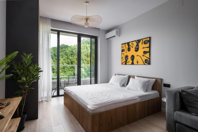 Bedroom 2, Bamboo Beach Apartments, Kobuleti