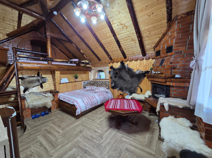 Bedroom, Cabanuta Cocotata, Rucar