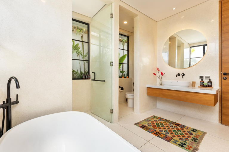 Bathroom 4, PianoPiano Villas Uluwatu, Badung