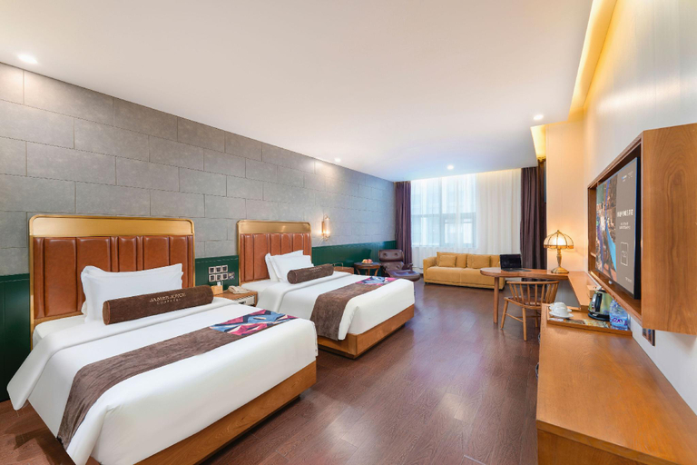 Bedroom 3, James Joyce Coffetel Bengbu Yintai City Branch, Bengbu