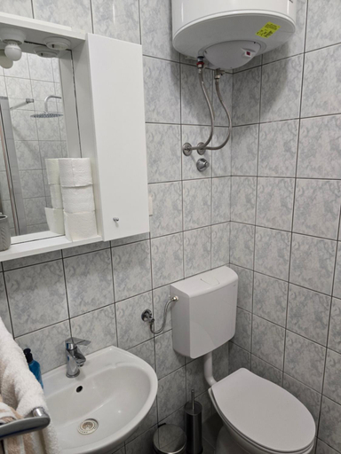 Bathroom 3, Apartments Stjepan, Malinska-Dubašnica