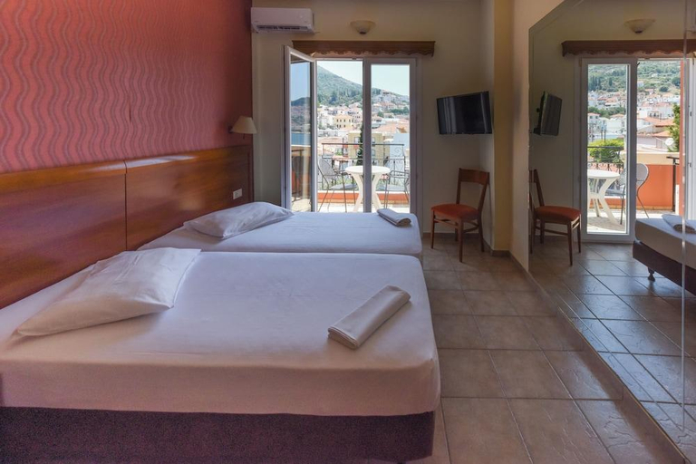 Bedroom 3, Samos City Hotel, North Aegean