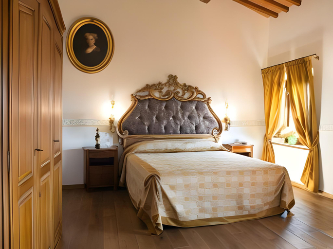 Bedroom 2, Palazzo Pacini, Siena