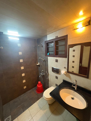Bathroom 2, Planet Green Plantation Resorts, Wayanad