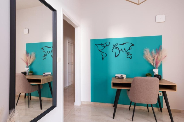 Living area 3, NiMa 2-modern apt in Rethymno's heart, Crete