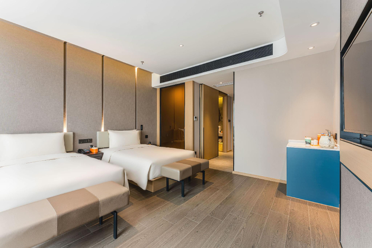 Bedroom 2, Atour Hotel Xuzhou Yunlong Wanda Plaza, Xuzhou