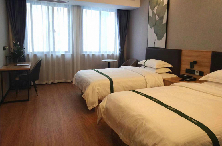 Bedroom 2, Green Tree Inn Anhui Huoshan County Passenger Center Zhixuan, Lu'an