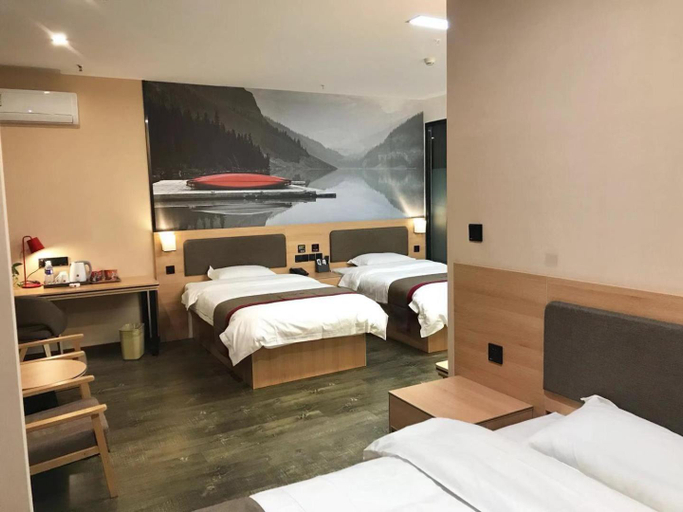 Bedroom 2, Thank Inn Hotel Hebei Handan Yongnian District Development Road, Handan