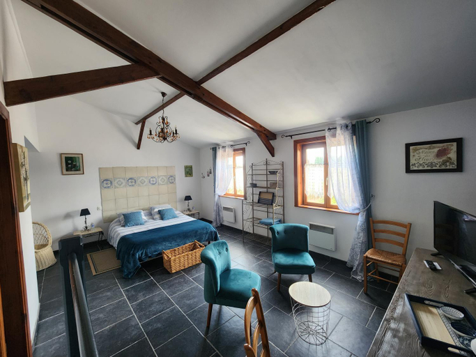 Bedroom 2, Ferme de la Forterie Verlinghem, Nord