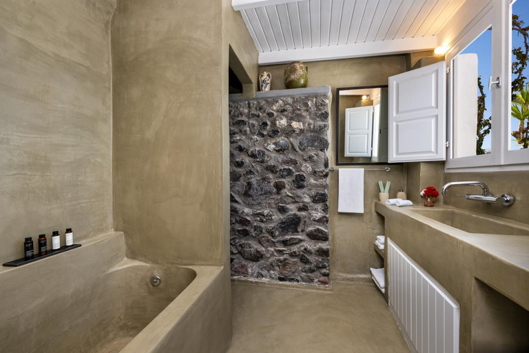 Bathroom 2, FEGGARI APARTMENTS, South Aegean