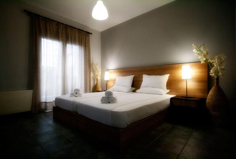 Bedroom 2, Limni Hotel, East Macedonia and Thrace