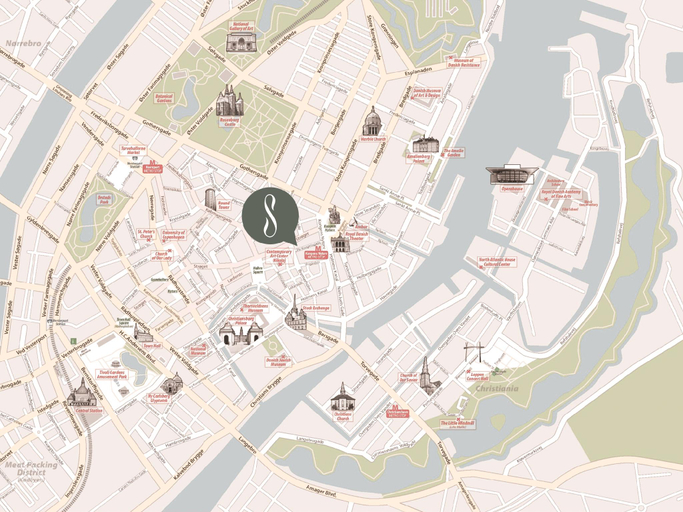 Others 5, Fantastic bright apartment with a balcony in the heart of Copenhagen, Copenhagen