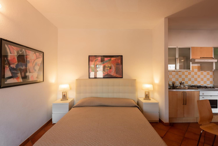 Bedroom 2, Relaxing Cristal Blu Studio sleeps 3, Olbia-Tempio