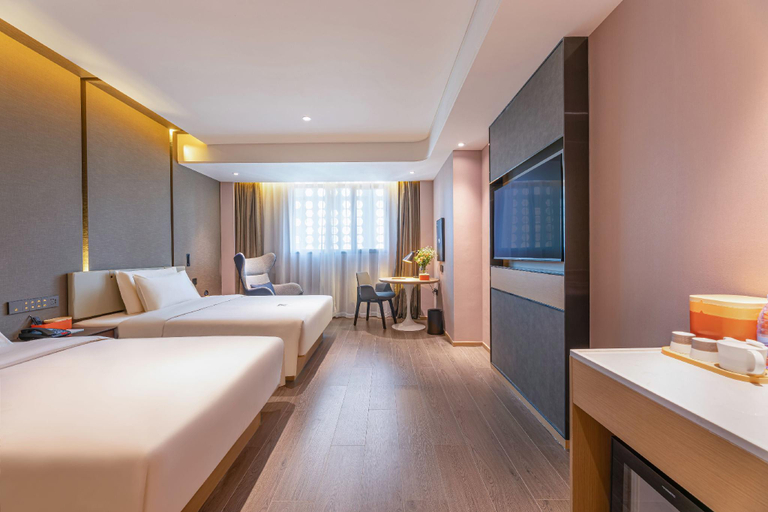 Bedroom 2, Atour Hotel Rudong Central Square, Nantong