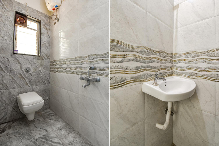 Bathroom, Via Skylight Studio Rooms, Pune