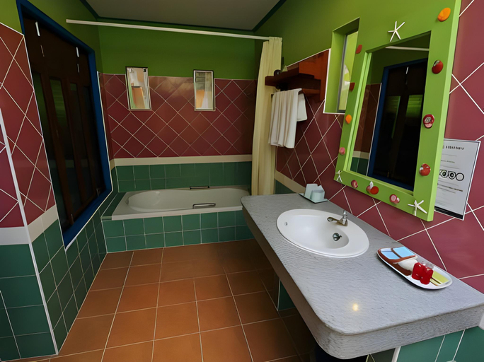 Bathroom 5, Lawana Escape Beach Resort, Pran Buri