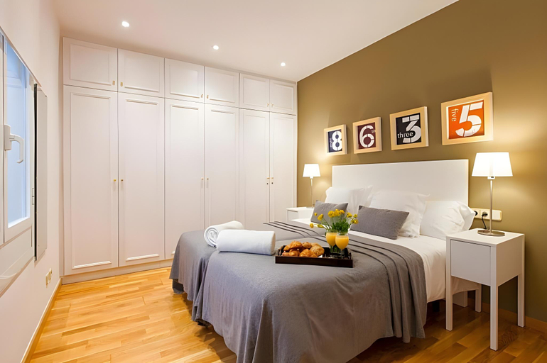 Bedroom 2, Aspasios Rambla Catalunya Suites, Barcelona