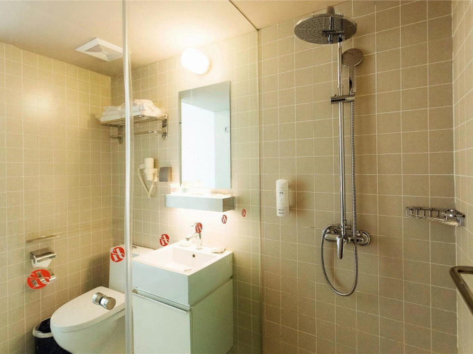 Bathroom 4, Jinjiang Inn Select Puer Zhenxing Avenue, Pu'er