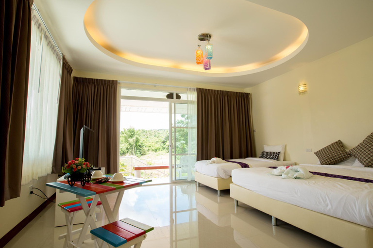 Bedroom, Baan Rabeang Mok, K. Ban Kha