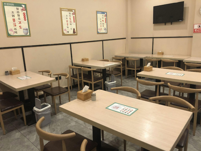 Food & Drinks, GreenTree Inn Express Bozhou Jian'an Road Railway Station, Bozhou