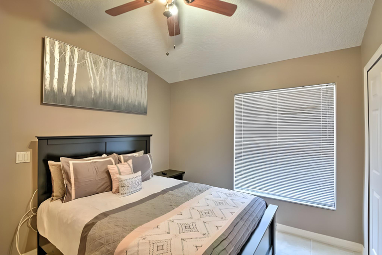 Bedroom 2, 4 Bed Villa in Kissimmee, Orlando, Osceola