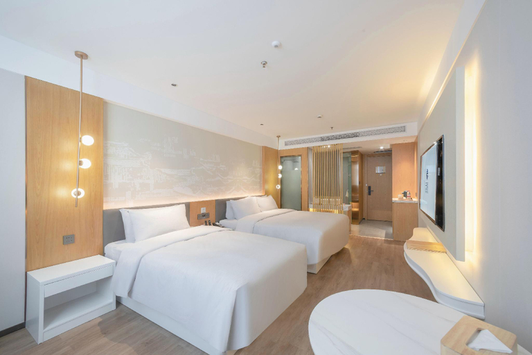 Bedroom 2, Renjoy Hotel Jingzhou Jiangjin Road, Jingzhou