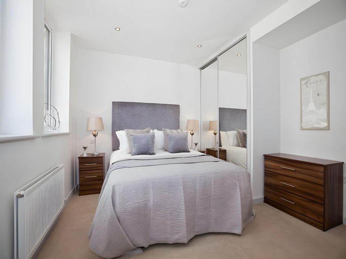 Bedroom 2, One White's Row Apartments, London