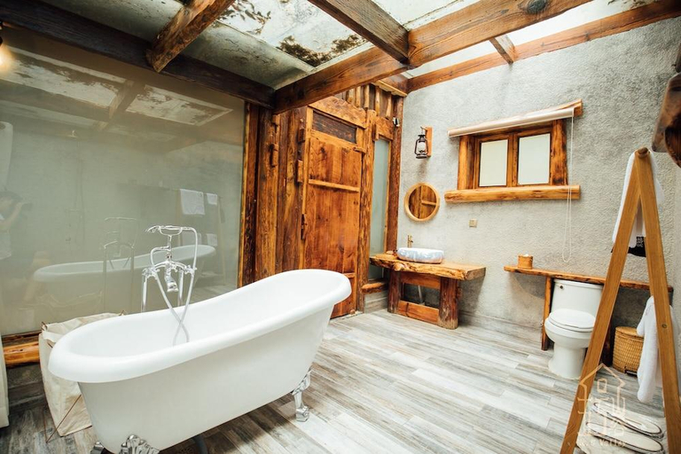 Bathroom 5, Zhangjiajie No.5 Valley Lodge, Zhangjiajie