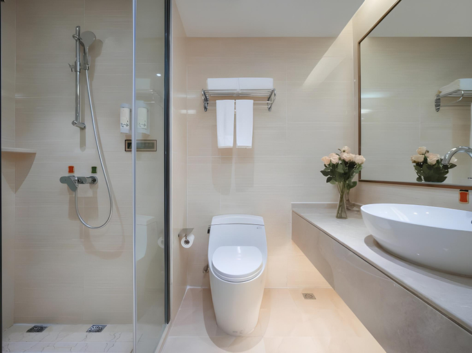 Bathroom, Vienna Hotel Chongqing Beibei Wanda Plaza, Chongqing