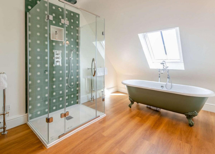 Bathroom, Vineyard View - Otium Wine Estate, Hampshire
