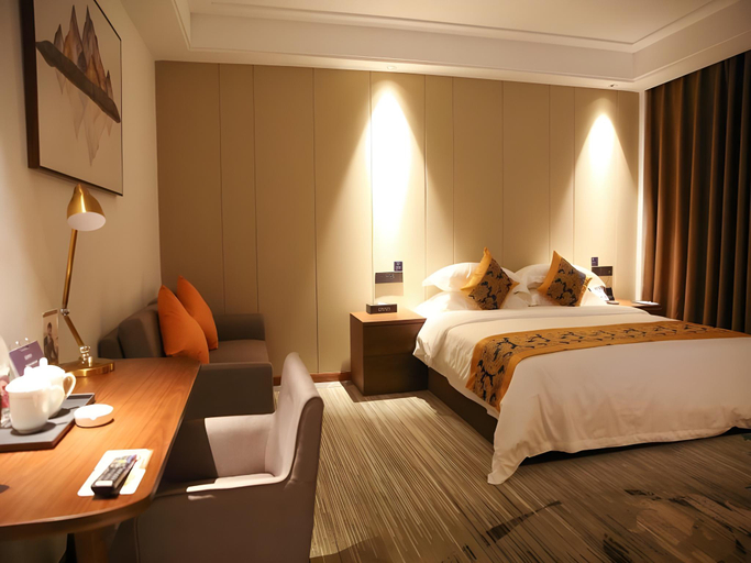 Bedroom 2, GME Taizhou Jingjiang City Bus Station Hotel, Taizhou