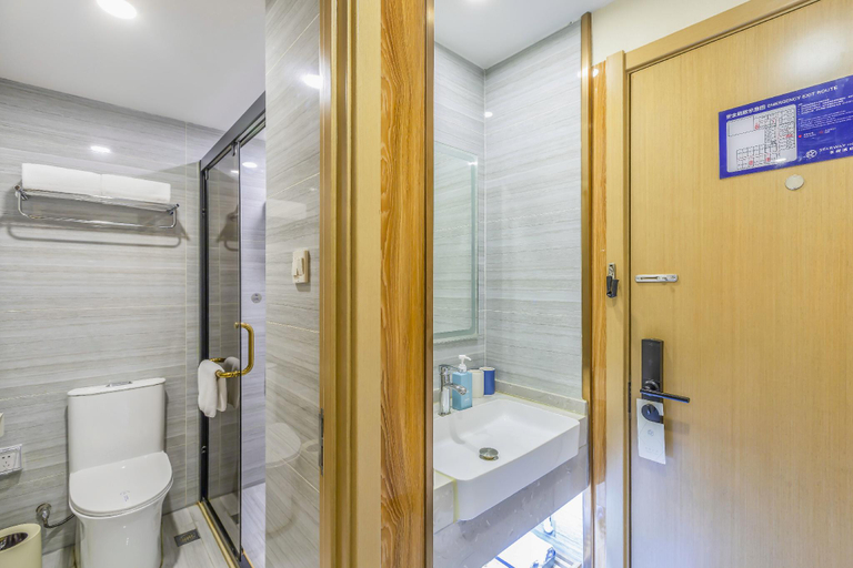 Bathroom 3, Starway Hotel Tangshan Huizhan Yuanyangcheng, Tangshan