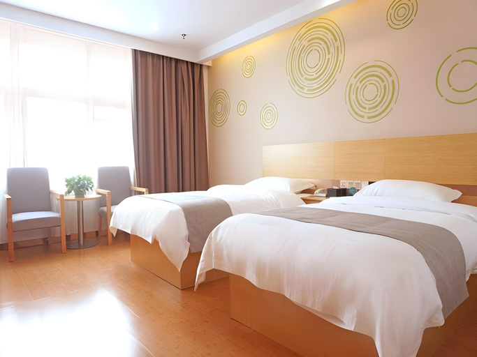 Bedroom 2, GreenTree Inn Express Gongqing City Nanchang University, Jiujiang